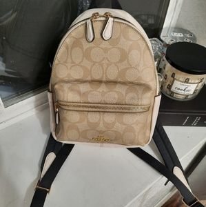 Coach mini backpack
